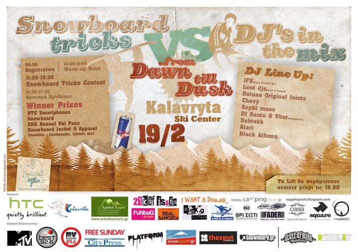 Snowboard Tricks vs. DJs in the Mix